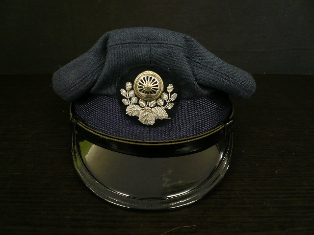 ◆J-10219-45 国鉄 制帽 帽子 昭和44年度 2号形 ユニチカKK製 日本官帽KK製_画像2