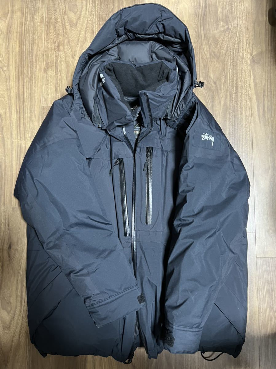 【美品】STUSSY Gore-tex products Down Expedition Jacket 650FILL サイズ:S