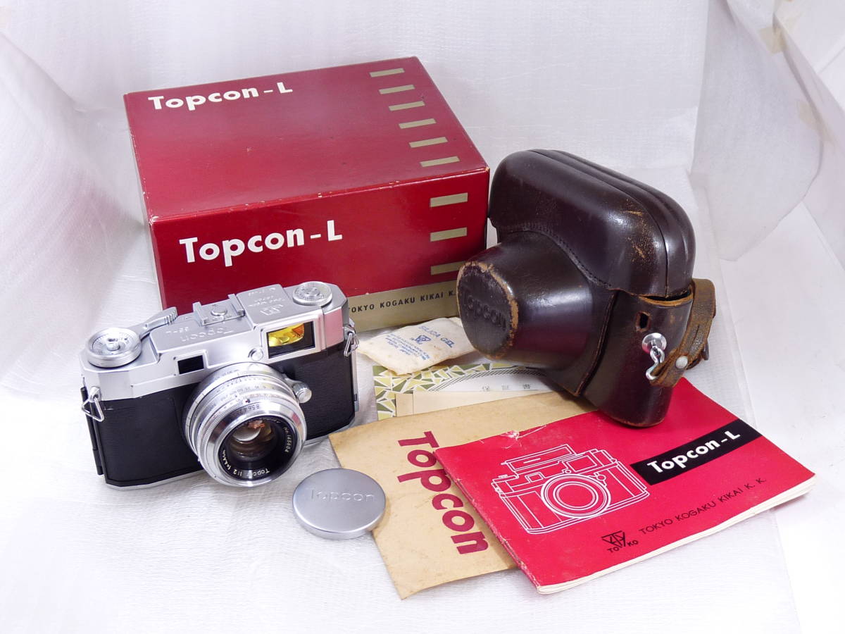 整備済み】Topcon-L トプコン35L 希少元箱取説付き 東京光学機械 | www