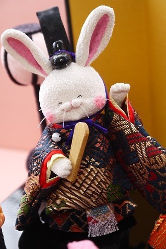 ハンドメイド 手作り 縮緬 ちりめん 古布 兎 お雛様 ひな祭り ハンドメイド 手作り 縮緬 ちりめん 古布 兎 お雛様 ひな祭り