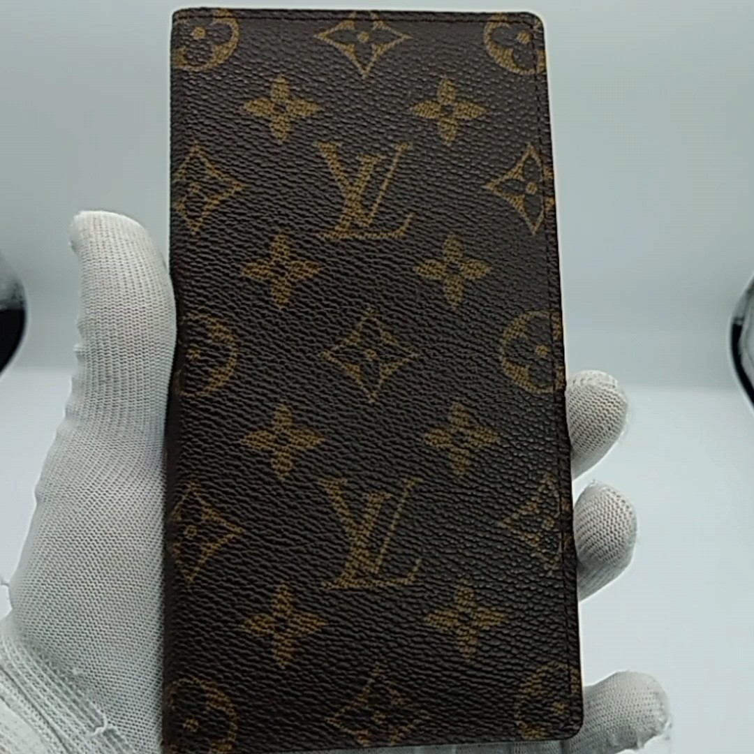 LOUIS VUITTON 手帳カバー ルイ・ヴィトン モノグラム R20599 シリアルMI1909 外AB 内B 1点限り