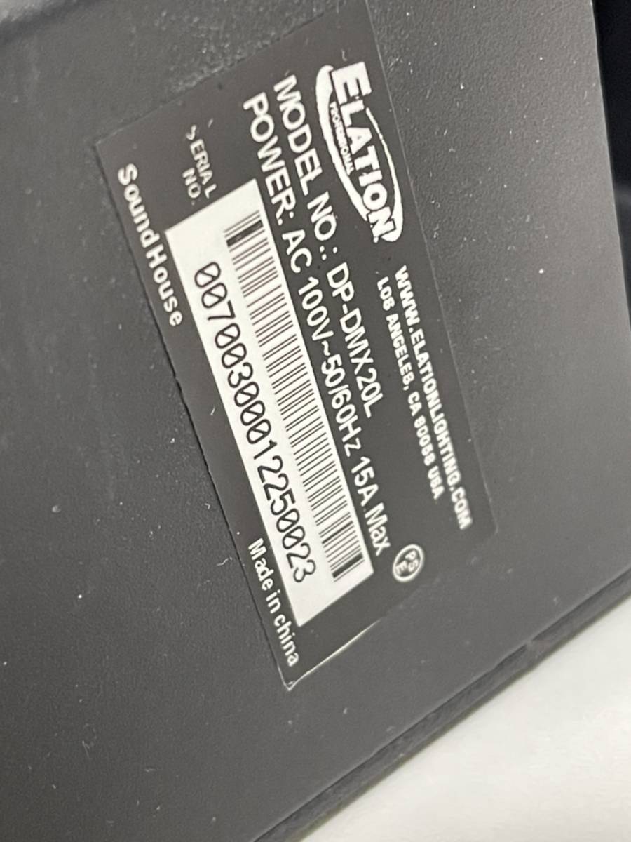 ELATION イレーション ディマー・パック DP-DMX20L(¥12,000