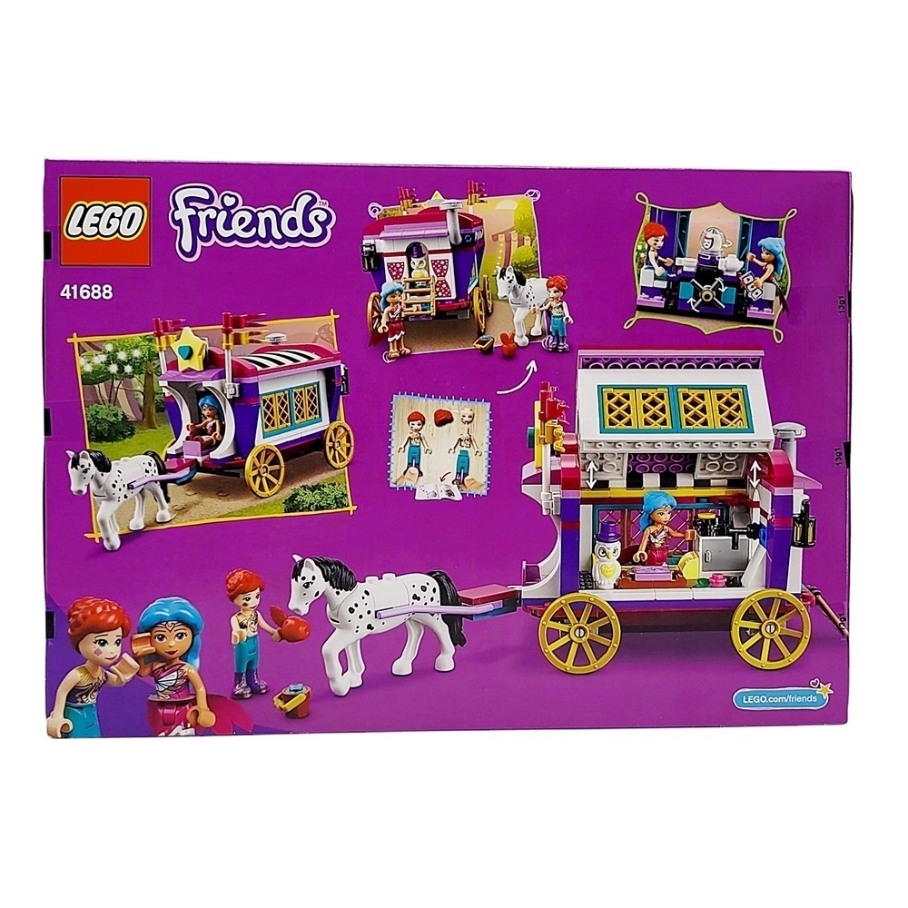 HE278 LEGO レゴ Friends フレンズ 41688 マジカル・キャラバン マジカルシリーズ ミア クレア ブロック 玩具 おもちゃ 知育 未使用 ●80_画像2