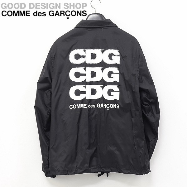 【数量は多】 ウエア、装備（男性用）- COMME des GARCONS/コムデギャルソン CDG バックロゴプリント ナイロン コーチ
