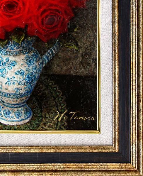 高級感 油彩・スペイン壺の薔薇 その他 おもちゃ・ホビー・グッズ 
