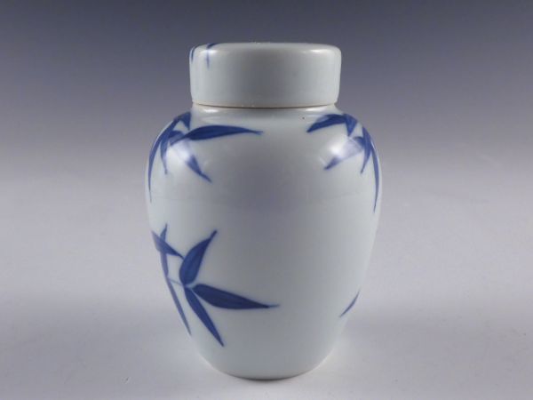 # Takumi # flat дешево мир . структура белый фарфор с синим рисунком бамбук . документ чай входить чай кувшин "hu" . чайная посуда идеальный товар 33s35