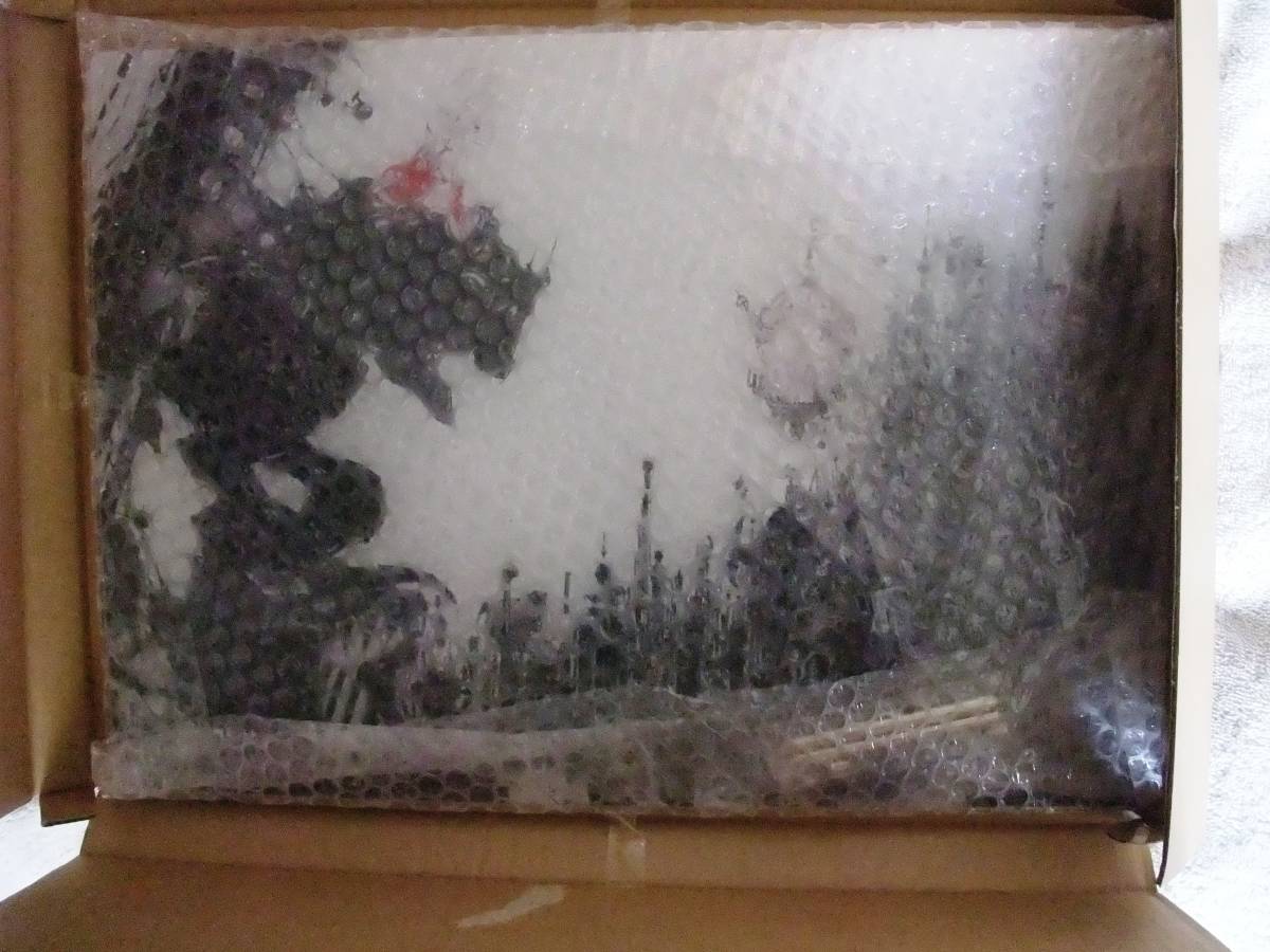 new goods unused! Final Fantasy original picture . famous . heaven ..... Special made A3 acrylic fiber plate [ street (FFⅥ. package illustration )](tina)