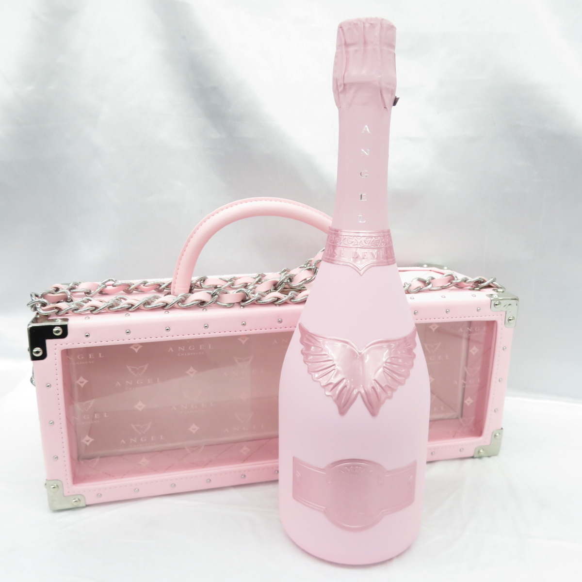 未開栓】ANGEL エンジェル ドゥミセック ロゼ ピンク シャンパン 750ml