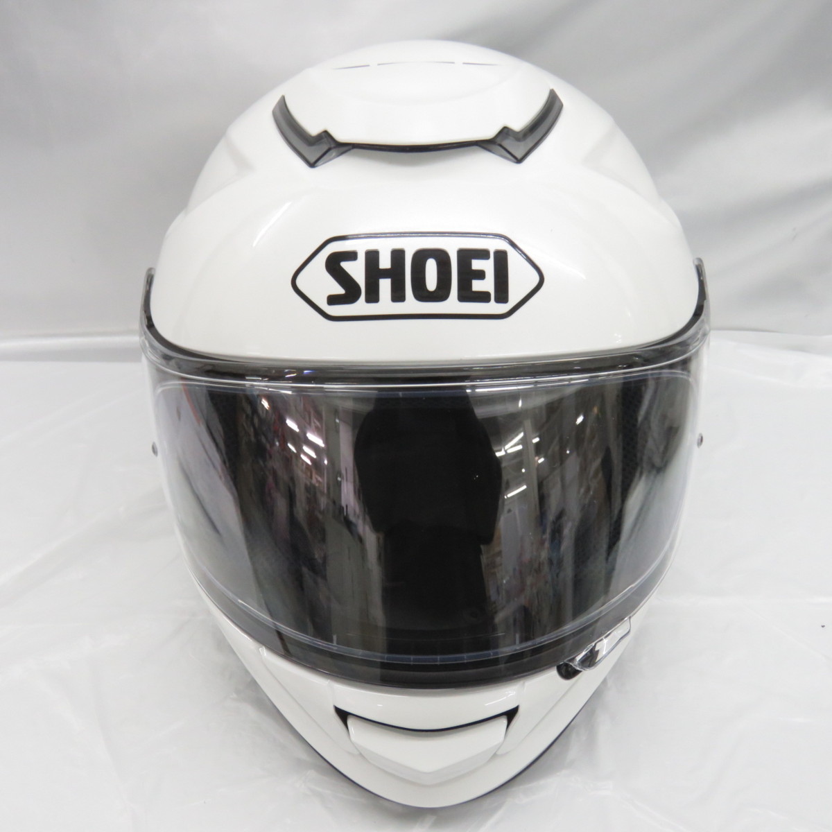 【中古品】SHOEI ショウエイ フルフェイスヘルメット GT-Air ルミナスホワイト サイズ:XL(61-62㎝) 10916890_画像2