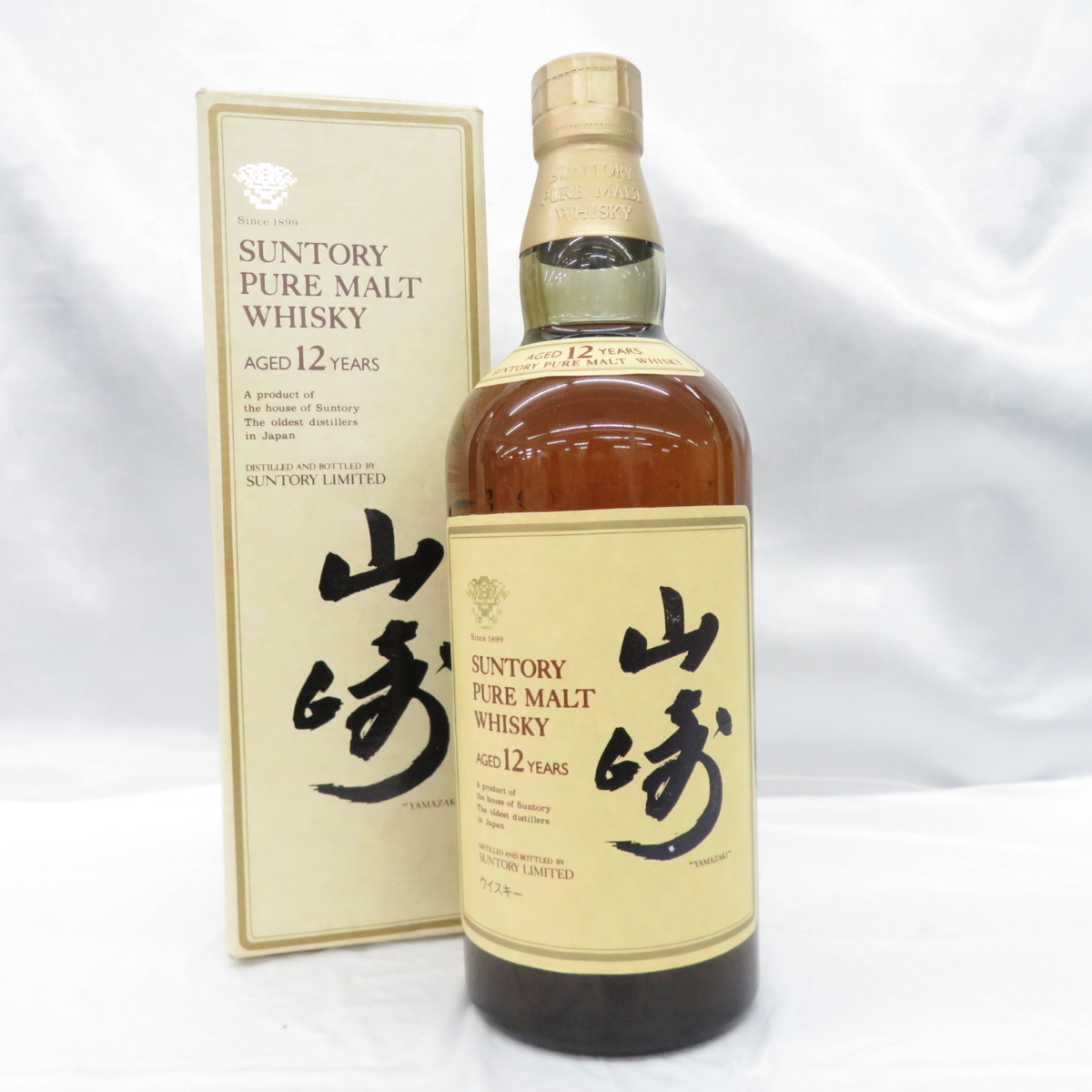 未開栓】SUNTORY サントリー 山崎 12年 ピュアモルト ウイスキー 750ml
