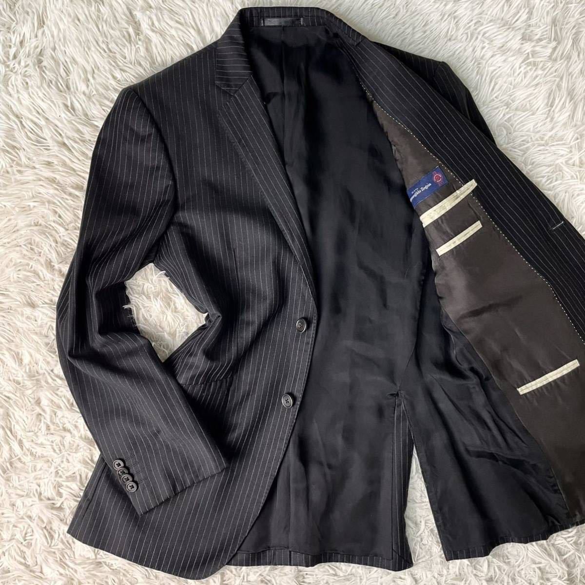 ブラック系,L【クーポン対象外】 高級 PaulSmithLondon ポールスミス 日本製造 ☆美品☆Paul Smith 19SS スタンドカラー セットアップスーツ L セットアップ