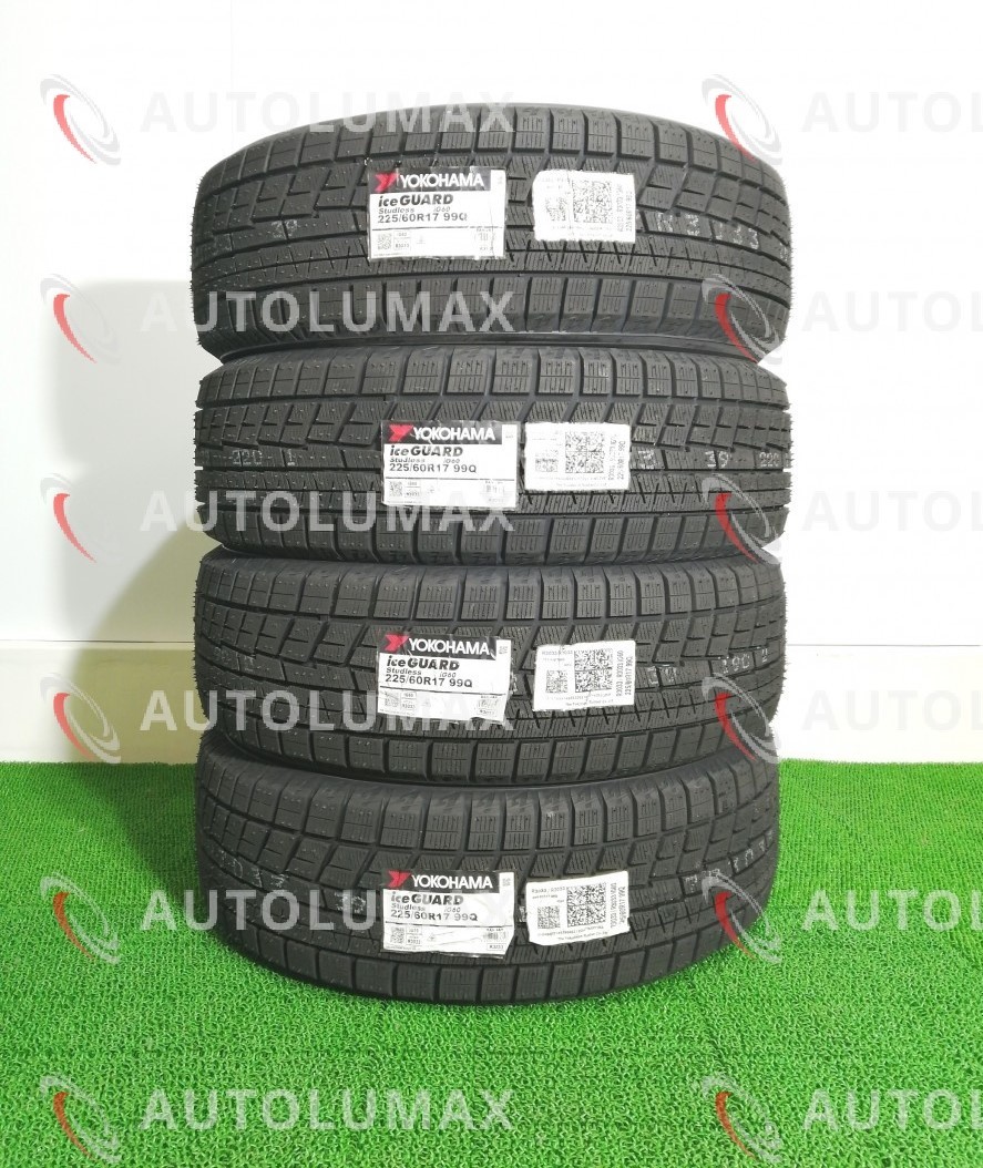 日本製 S/M 225/60R17 ヨコハマ アイスガードiG60 スタッドレス