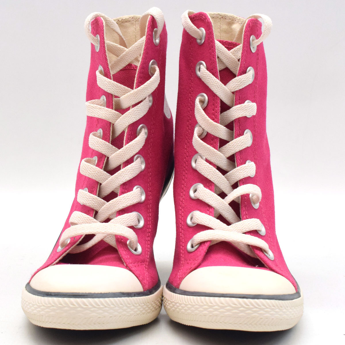 CONVERSE コンバース オールスター ハイカット ヒールスニーカー 23cm