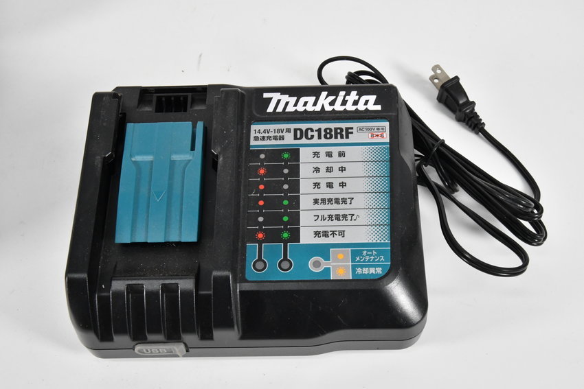 098 y0035 makita マキタ TW1001D 充電式インパクトレンチ 純正バッテリー 充電器付き BL1860B DC18RF_画像8