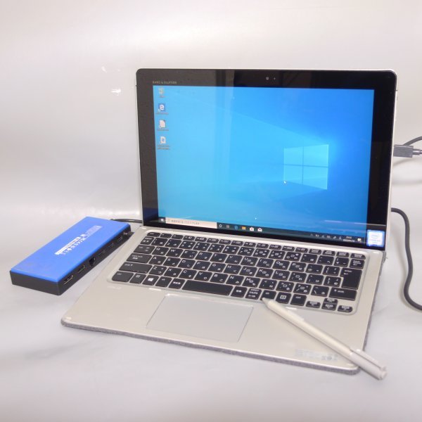 新春Sale 送料込 ペン付 高速SSD ノートPC タブレット 12インチ HP