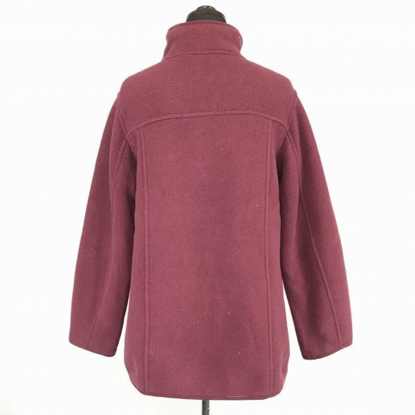 L.L.Bean/エルエルビーン★フリースコート【レディースXS/赤系/レッド系】アウトドア/ブルゾン◆BF858_画像2