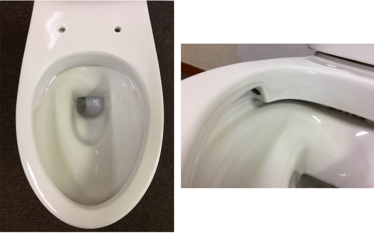 【】アサヒ衛陶 トイレ便器(床下排水)☆洋式便器「CRA768LW」とタンク「TRA33886」のセット☆#ホワイト ボルト無し☆直接引き取り可 3