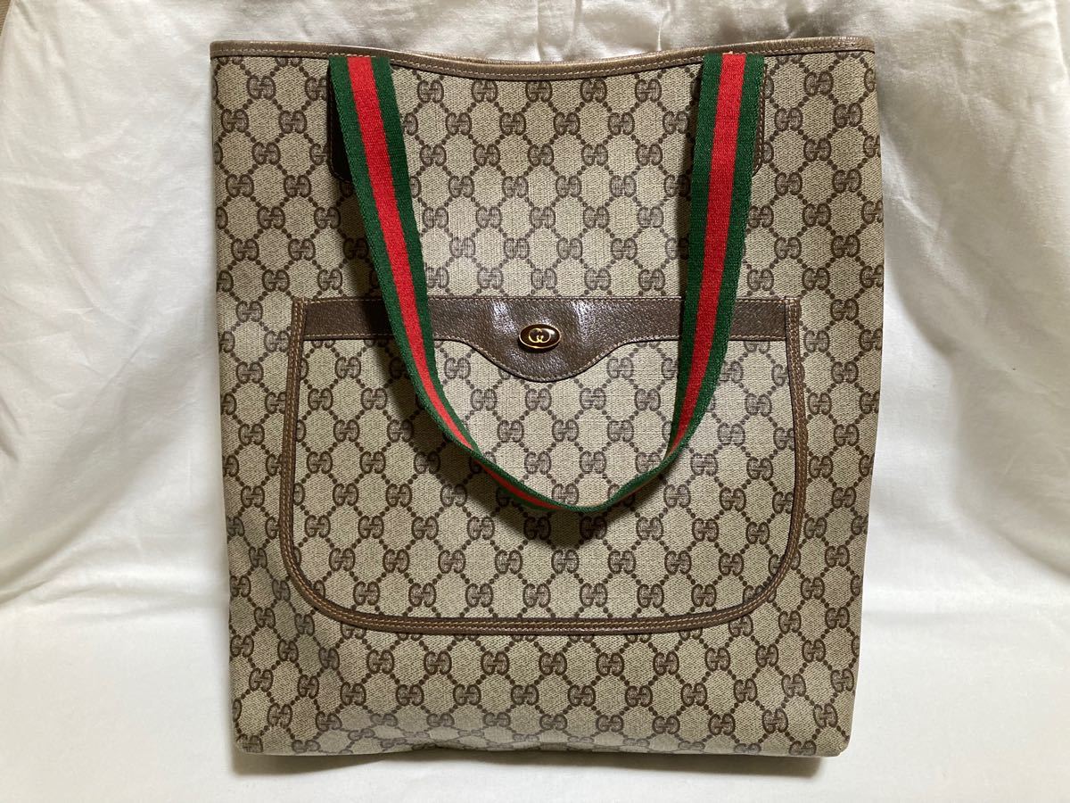GUCCI オールドグッチ トートバッグ GGプラス ショルダーバッグ GUCCI オールドグッチ トートバッグ GGプラス ショルダーバッグ