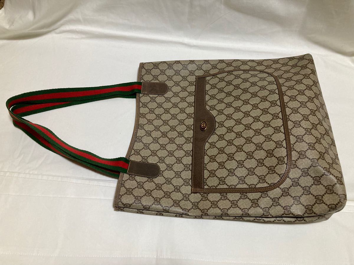 GUCCI オールドグッチ トートバッグ GGプラス ショルダーバッグ GUCCI オールドグッチ トートバッグ GGプラス ショルダーバッグ