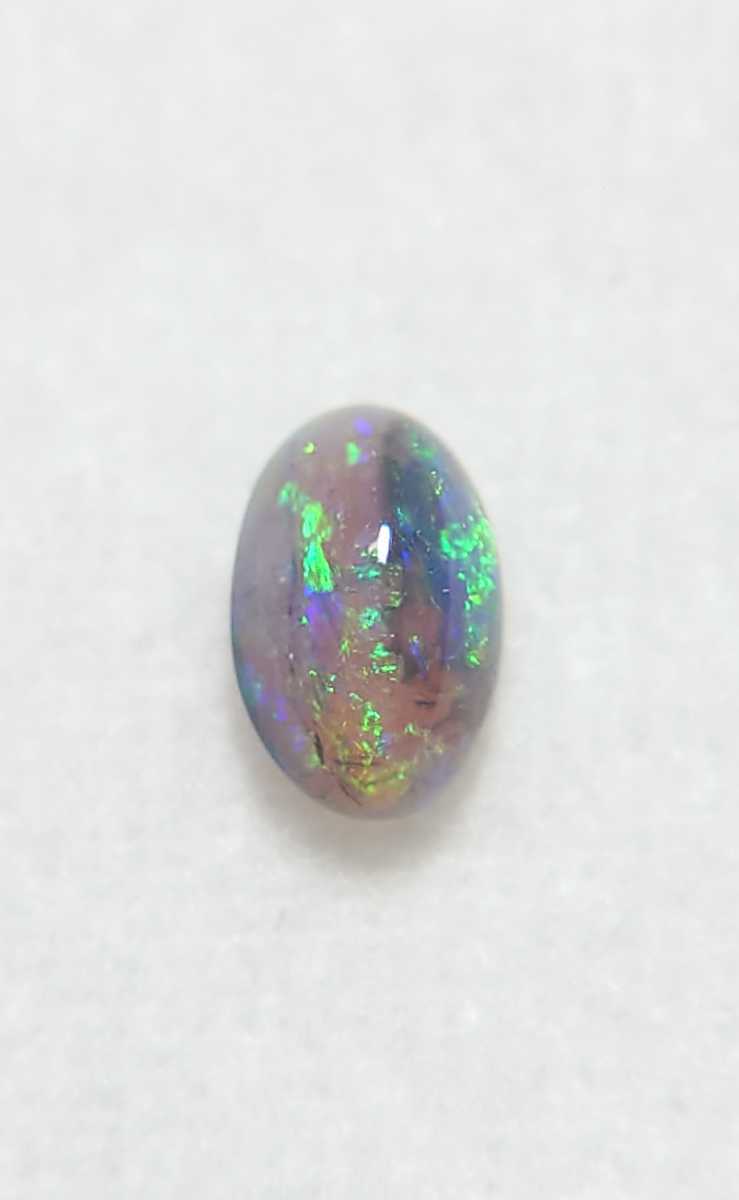 極美品! ブラックオパール 0.51ct オーバル カボション ルース(LA