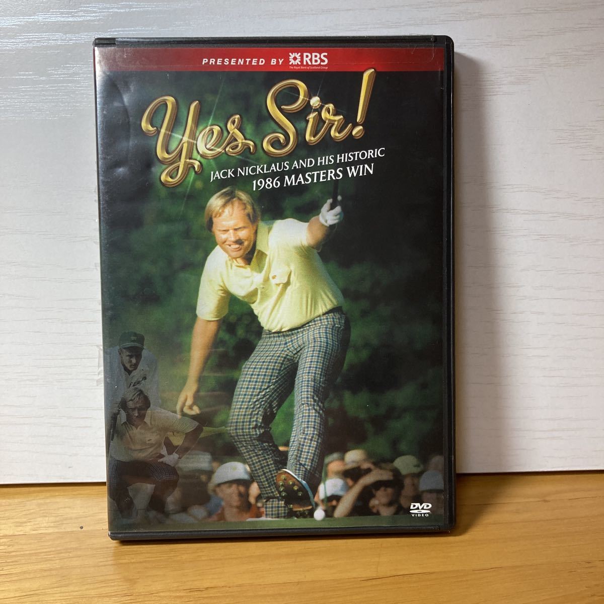 Jack Nicklaus and his historical 1986 Masters win DVD ジャック・ニクラウス　1986 マスターズ_画像1