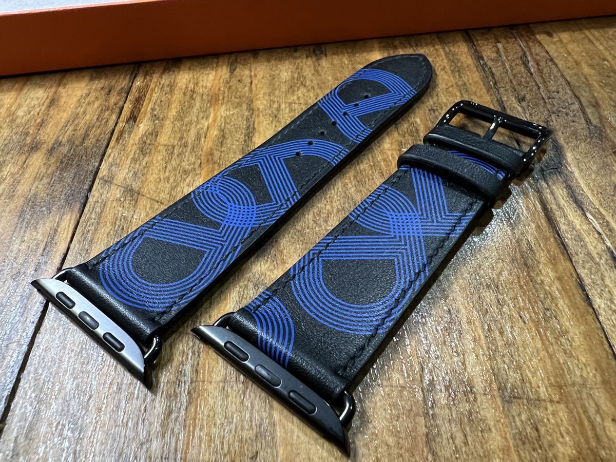 未使用 Apple watch HERMES Series7 45mm シンプルトゥール レザー