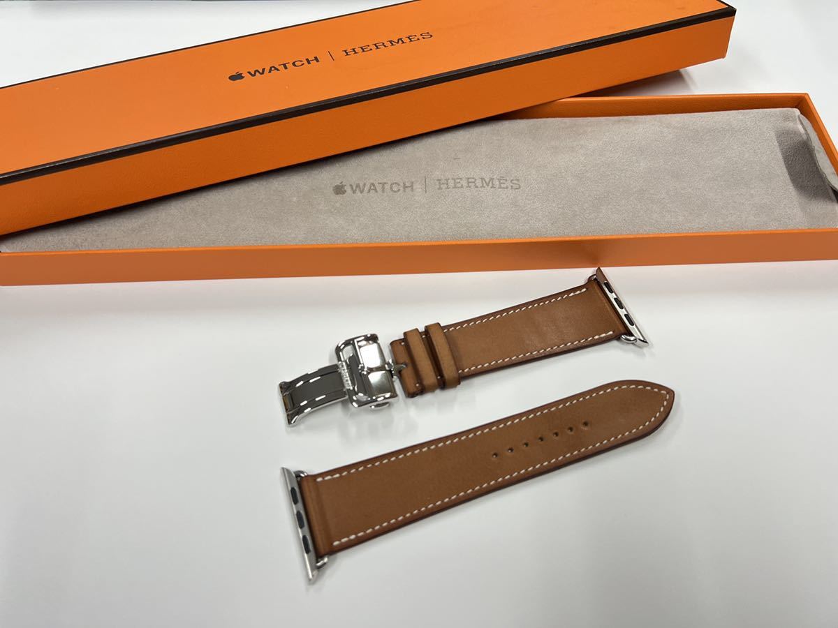 485 Apple Watch <エルメス> D.バックル エベンヌ 良品 時計 485 Apple Watch <エルメス> D.バックル エベンヌ 良品 時計