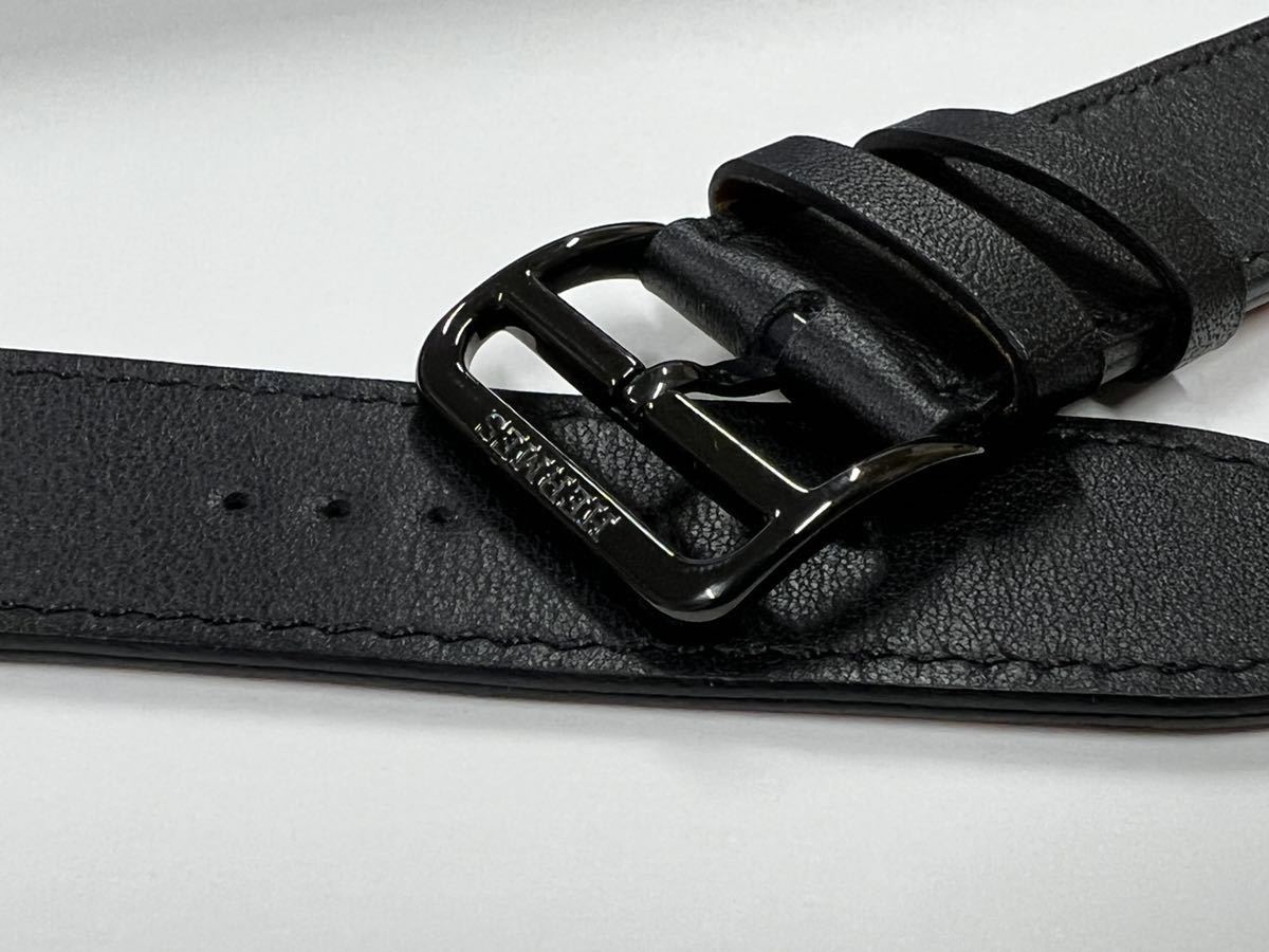 ☆即決 美品 Apple Watch Hermes 45mm 44mm ブラック 黒 シンプル