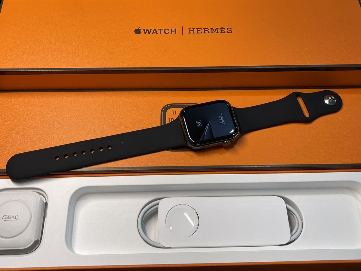 即決 ケア+ Apple Watch series6 HERMES 44mm ブラック アップル 即決 ケア+ Apple Watch series6 HERMES 44mm ブラック アップル