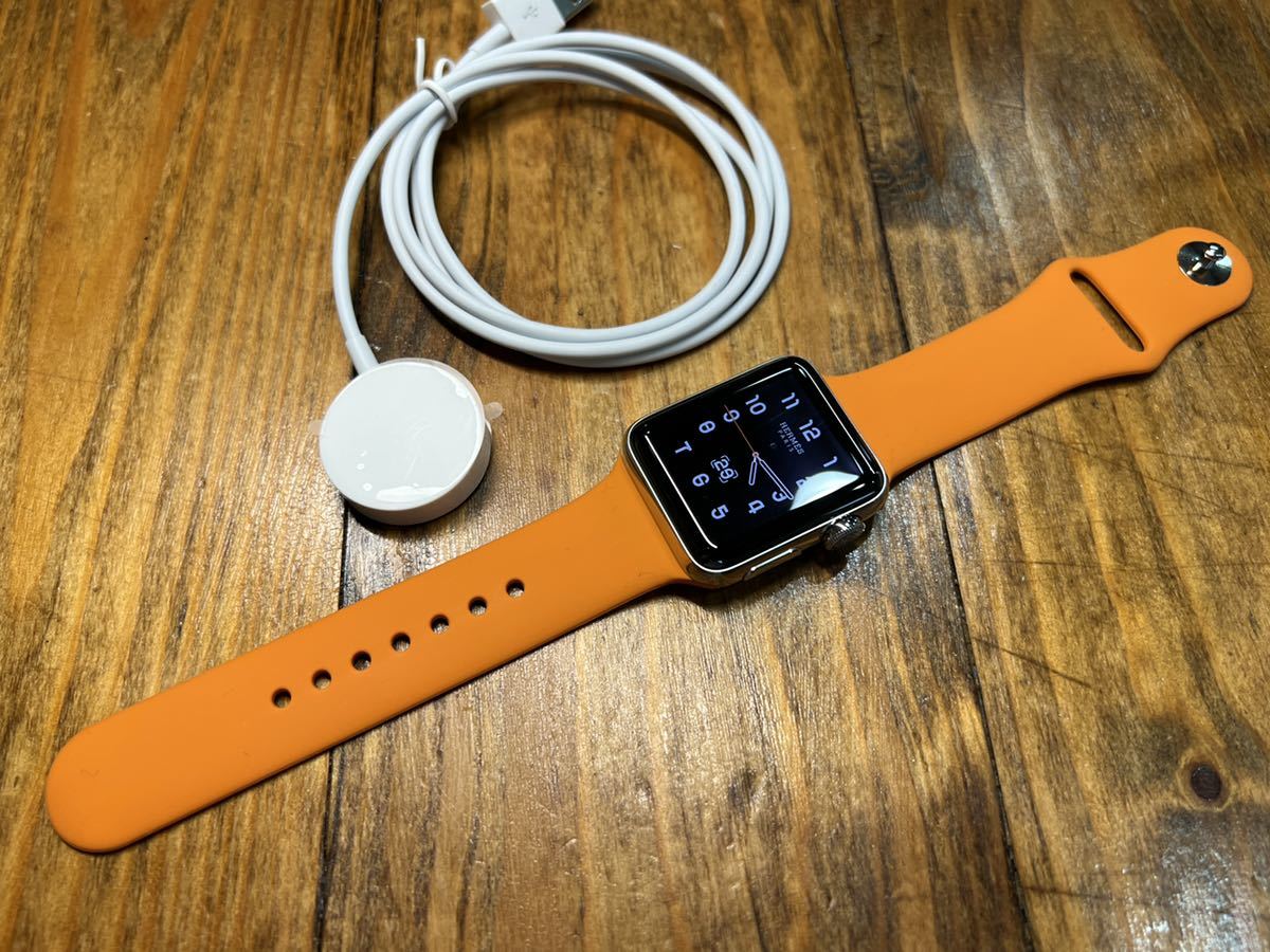 Apple Watch series2 エルメス 38ミリ HERMESラバー付-