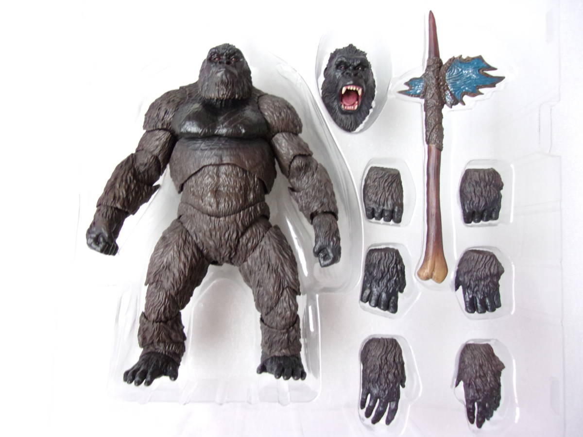 S.H.モンスターアーツ KONG FROM GODZILLA VS. KONG(2021) コング 中古 開封品 / S.H.MonsterArts モンスターアーツ_画像4