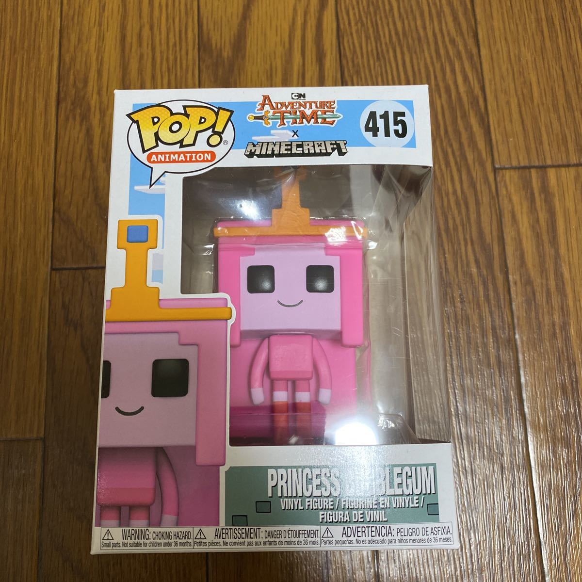 Paypayフリマ アドベンチャータイム Adventure Time Funko Pop ファンコ フィギュア マインクラフト Minecraft コラボ 限定 プリンセスバブルガム