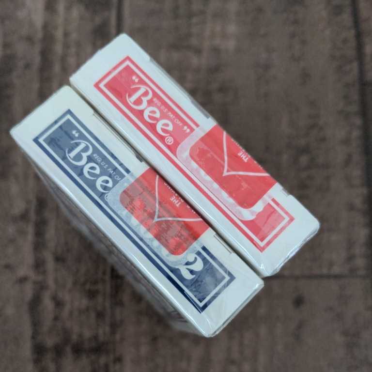 BEE wynn PLAYINGCARDS ビー ウィン オハイオ製 OHIO ブルー レッド