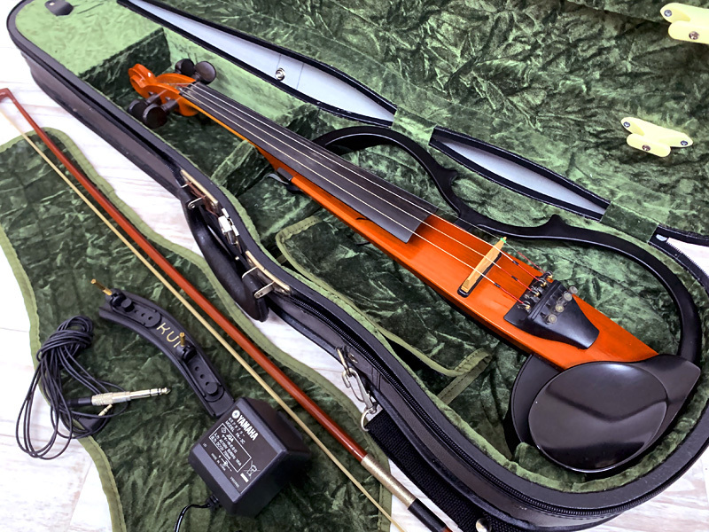 □YAMAHA Silent Violin SV-100 SV-100S サイレントバイオリン SUGITO
