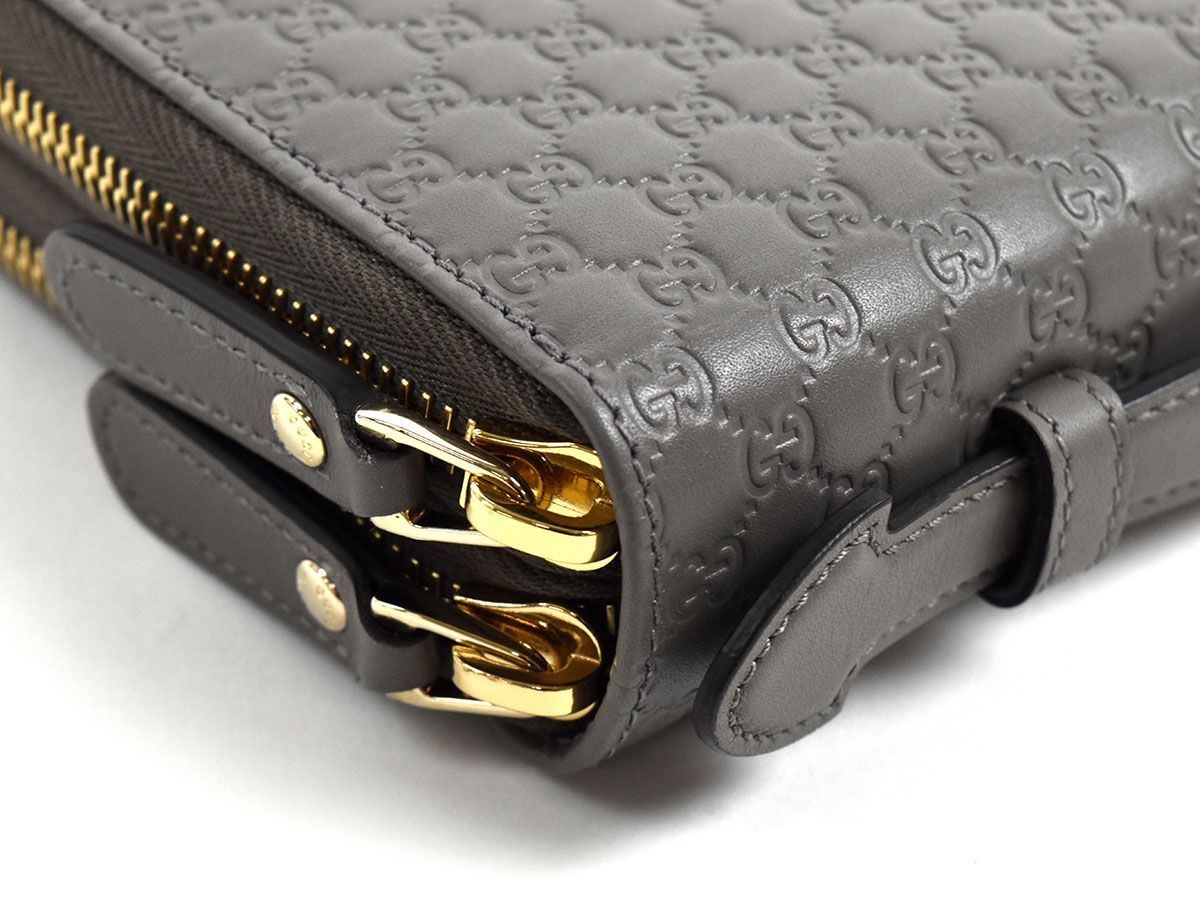 2022超人気 GUCCI グッチ 長財布 トラベルケース ラウンドファスナー 【値下げ品】 美品✨GUCCI ブラック レザー シマ GG オーガナイザー トラベルケース 長財布