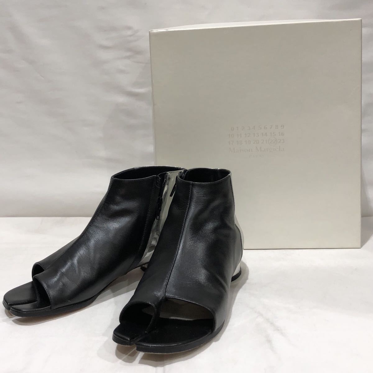 Maison Margiela】メゾンマルジェラ タビ ブーツ サンダル 39 レザー