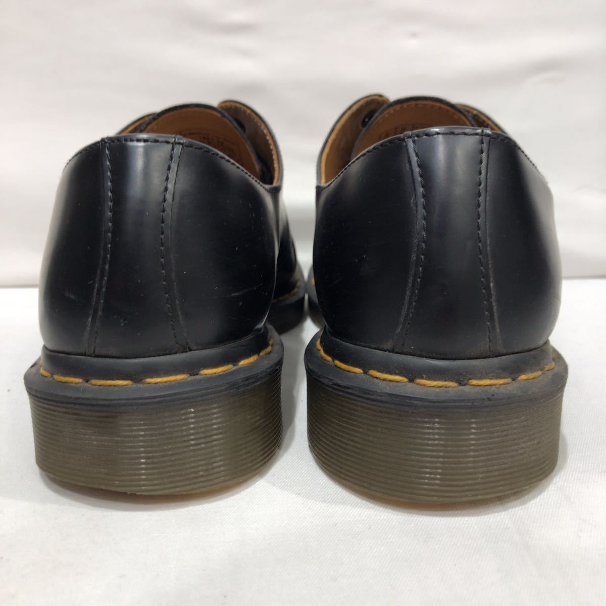 【Dr.Martens】3ホールシューズ ドクターマーチン レザーシューズ プレーントゥ 1461 ブラック UK8 ts202201_画像2