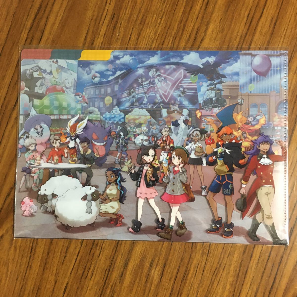 pokemon trainers offshot! ポケモントレーナーズオフショット A4クリアファイル 3ポケット