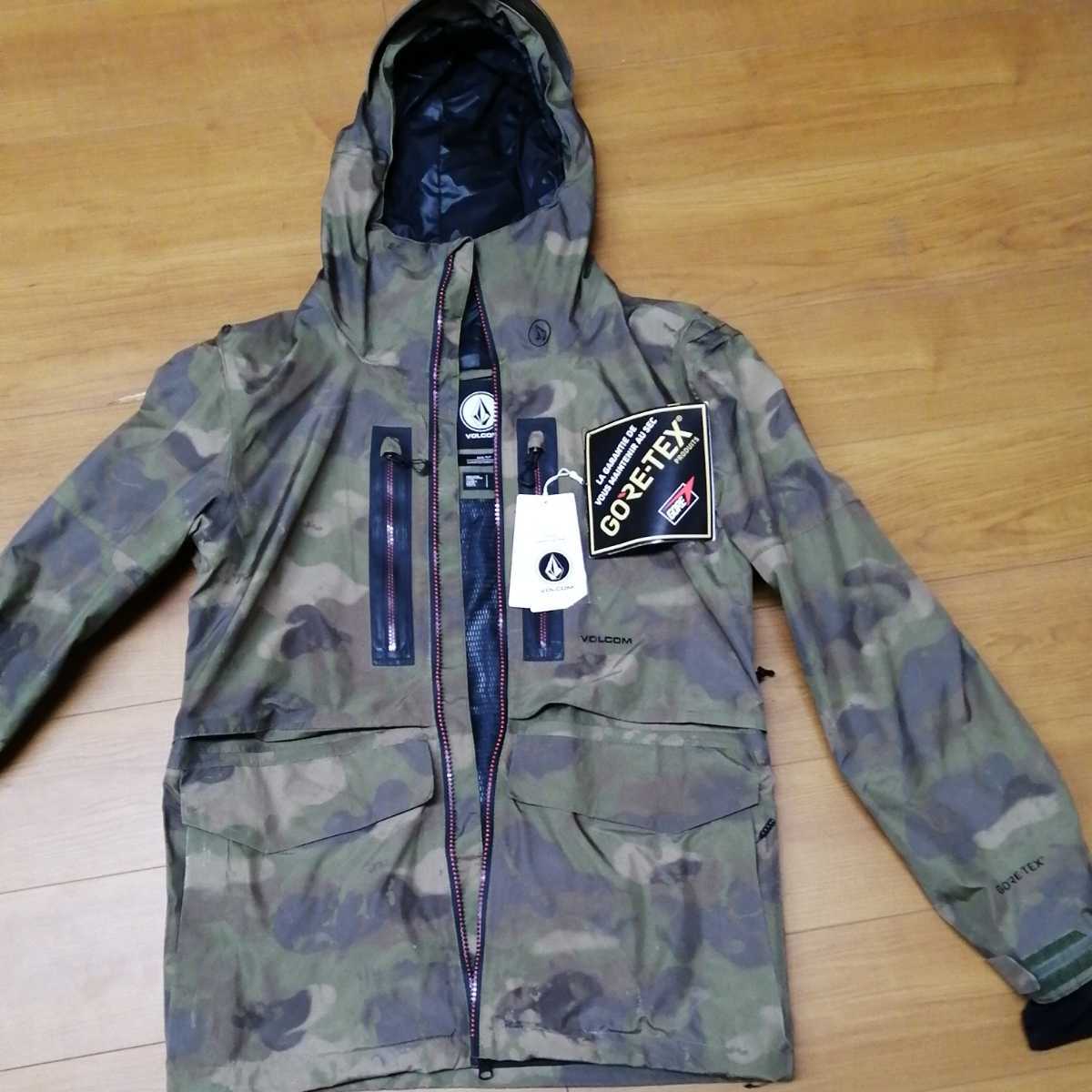 VOLCOM GORE-TEX JACKET スノボウェア ゴアテックス size S www