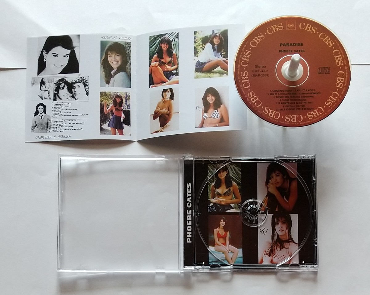 CD輸入盤リプロ盤 フィービー・ケイツ パラダイス  Phoebe Cates Paradice