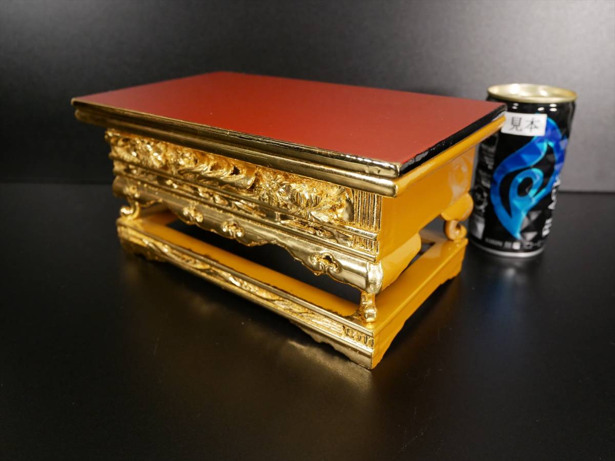 収集品　上卓　華鋲卓　総修復品　木製本金箔　前金　状態良好（C-1）　3062　M