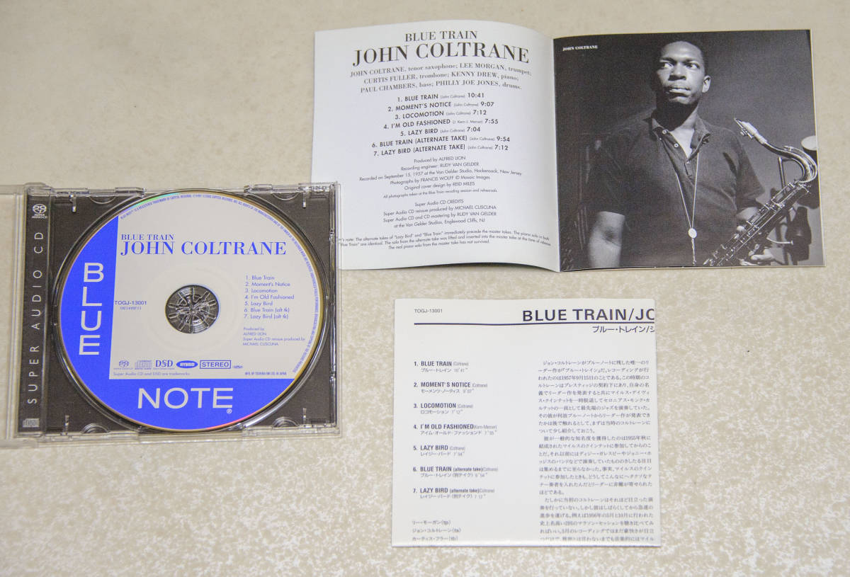  SACD 『John Coltrane / Blue Train』 ジョン・コルトレーン / ブルー・トレイン (Hybrid SACD/2003 Rudy Van Gelder/DSD/国内盤/解説付)_画像2