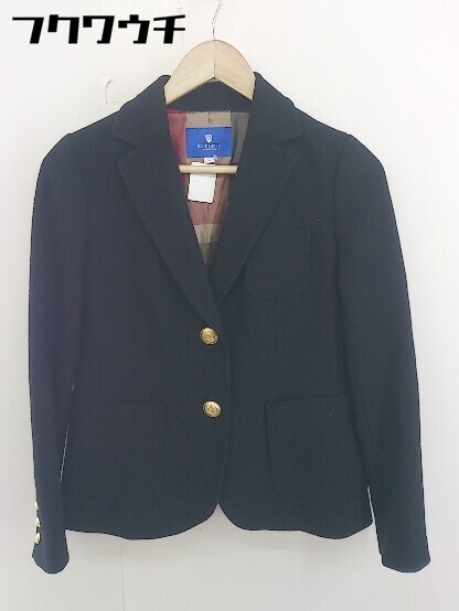 ◇ BLUE LABEL CRESTBRIDGE ブルーレーベルクレストブリッジ 長袖 ジャケット サイズ36 ブラック レディース_画像1