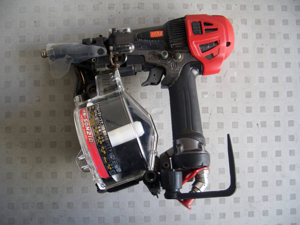 □1□マックス□MAX□スーパーネイラ HN-50N2(D)□50mm高圧釘打機