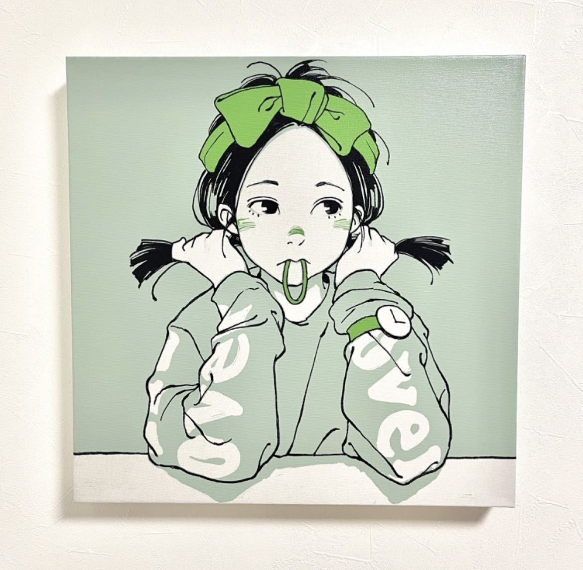 新品】 古塔つみ over print POP ART canvas mint ED5 aka.ac.id