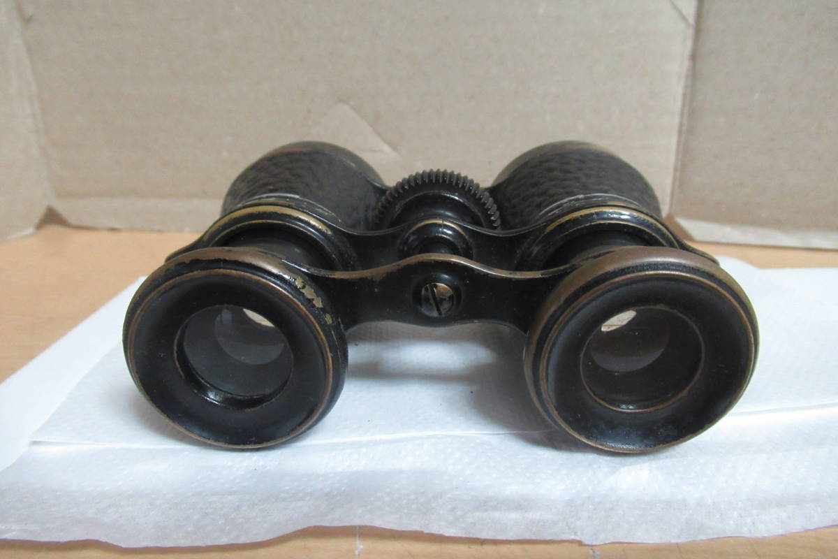  antique NIKOS PARIS binoculars / Vintage opera glasses . made 1900 year rom and rear (before and after) about? antique old tool 