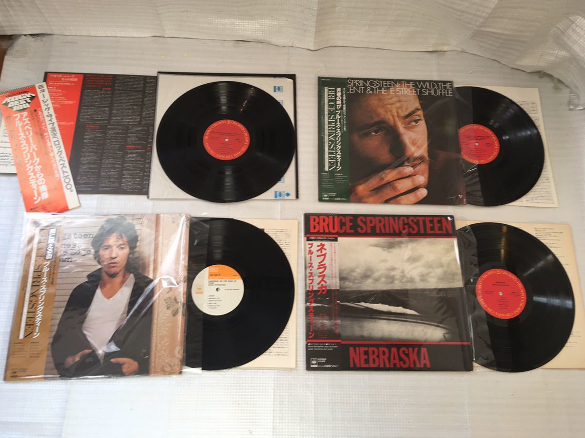 アナログ LP レコード】Bruce Springsteen 9枚セット