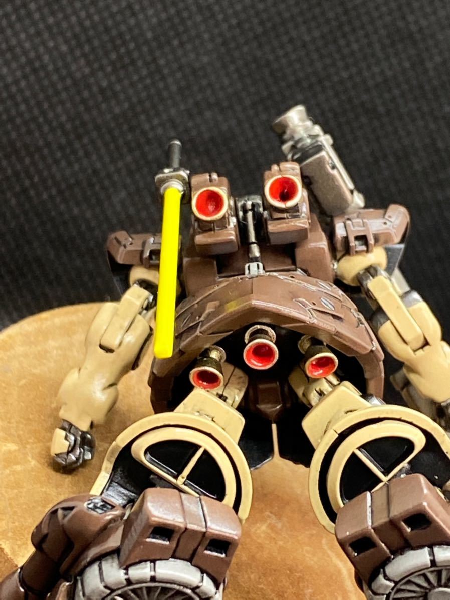 ガンダムアーティファクト008ドムトローペン サンドカラー塗装 ガンダムアーティファクト008ドムトローペン サンドカラー塗装