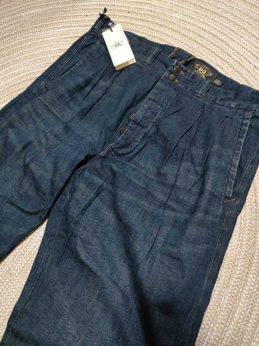 オープニング 大放出セール 新品 定価62700 RRL インディゴ デニム