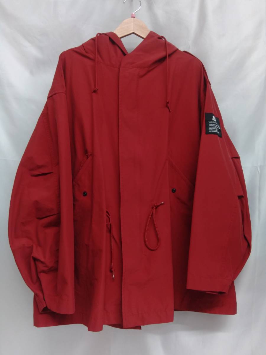 配送員設置 黒M wind and sea shell parka jacket マウンパ